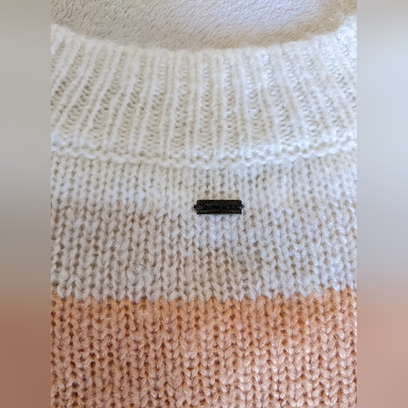 O’Neill Striped Floyd Sweater Orange Blue Green - Picture 8 of 10